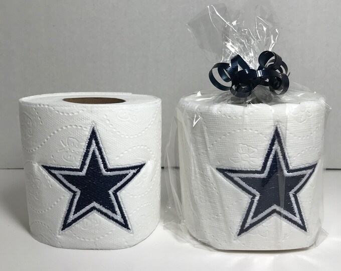 Dallas Toilet Paper, Blue Star Toilet Paper - Etsy