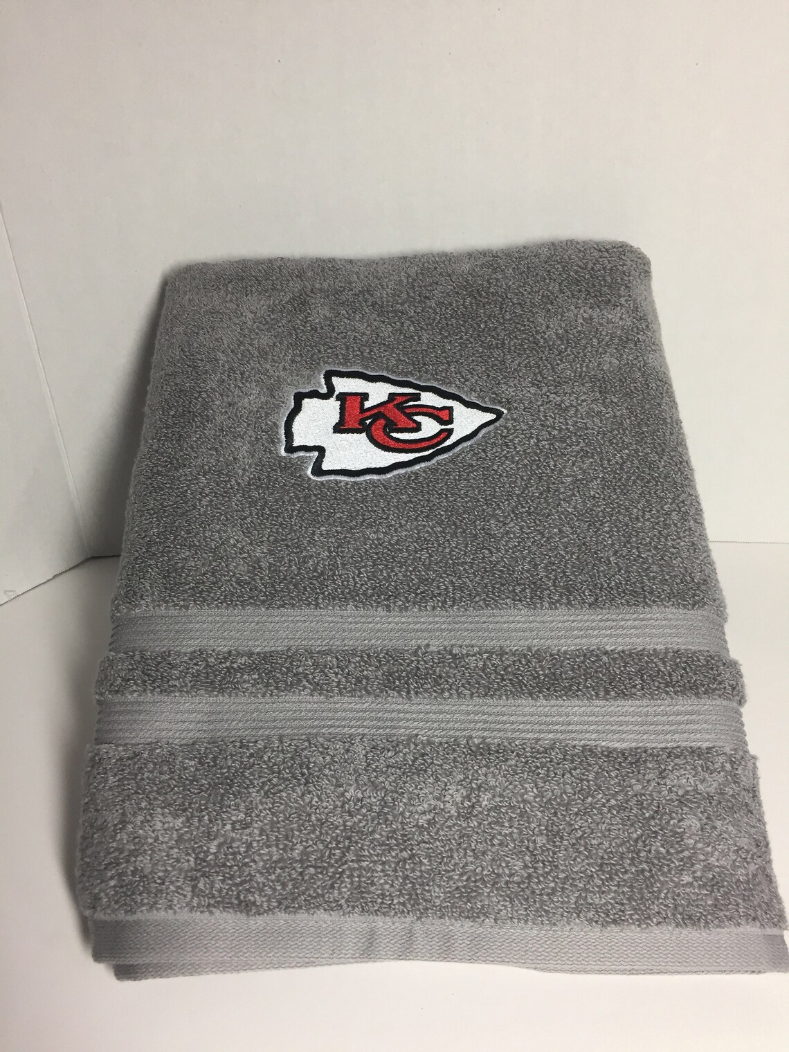Kansas City Chiefs Towel Set Chiefs Bath Towel Chiefs Hand Etsy