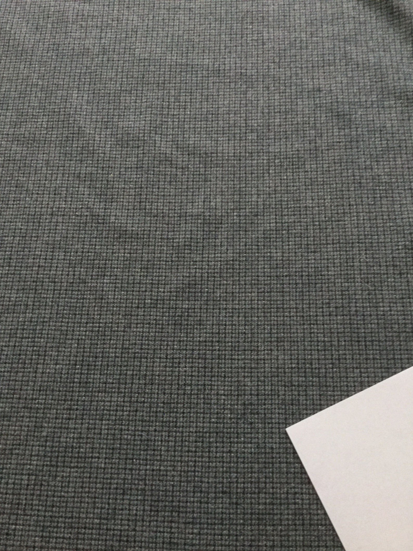 100 Wool Fabric by the Yard Grey and Blue Wool Fabric Etsy