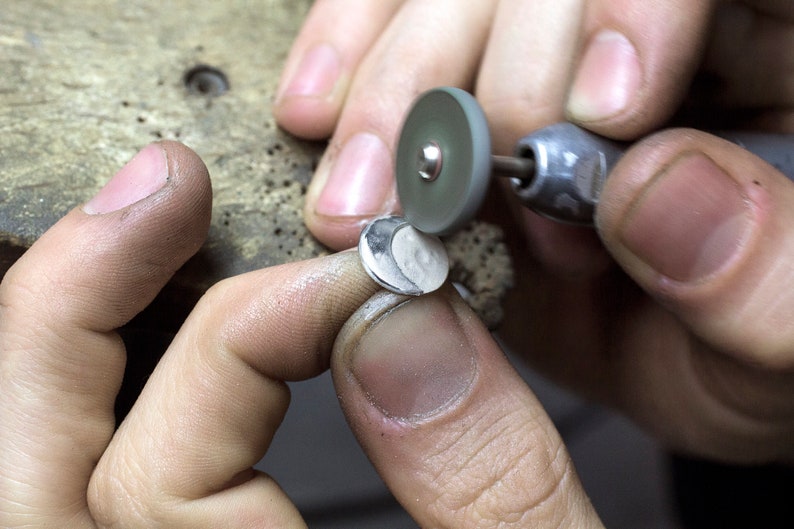 MINI MOON Pendant Sterling Silver. image 6