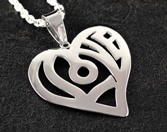 Pendant LOVE Sterling Silver 925.