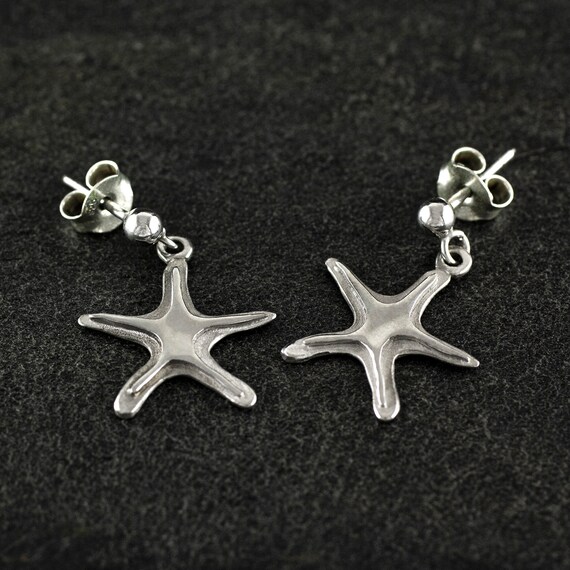 Earrings STARFISH Silver 925.