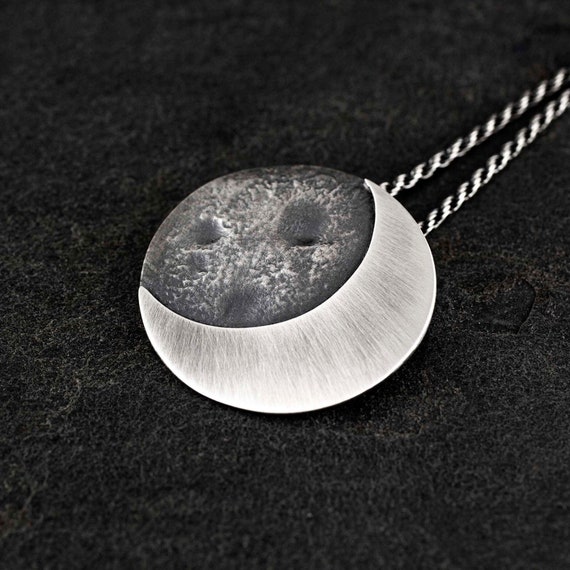Pendant MOON Sterling Silver 925.