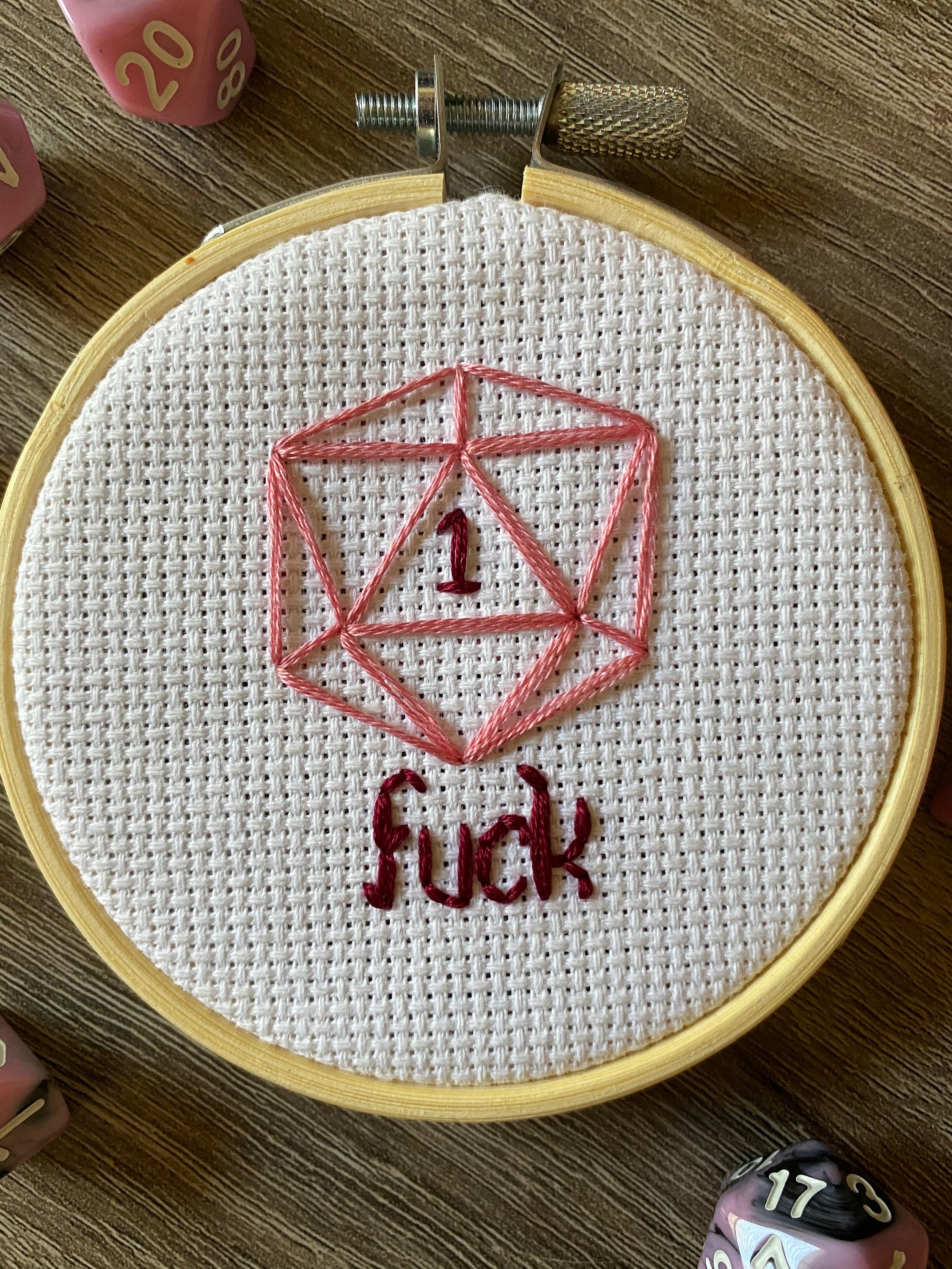 Dungeons & Dragons D20 - PDF Cross Stitch Pattern - Etsy