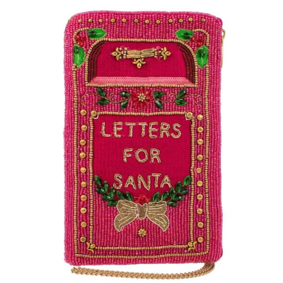 Santa Pink Crossbody Phone Bag, Barbie Pink, Chri… - image 3