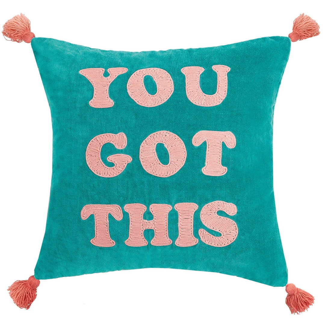 You Got This Motivational Accent Pillow. Perfect for College Students
