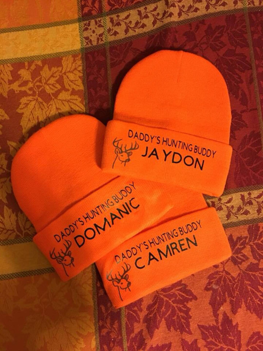 Custom Daddy's Hunting Buddy's Hat Etsy UK