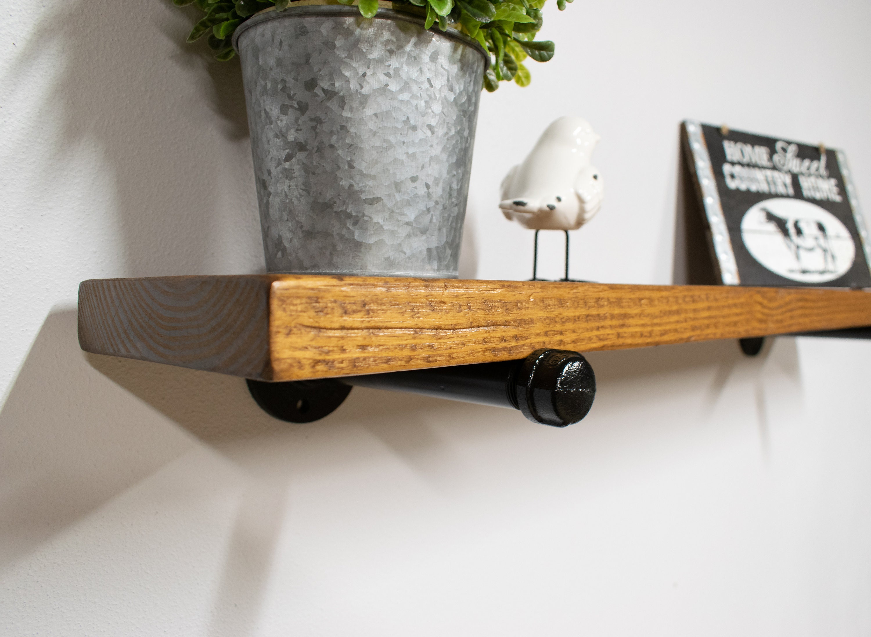 12 Inch Deep Kitchen Floating Shelves Kitchen Plate Shelves Etsy