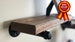 Rustic Industrial Floating Shelves Floating Shelf Wall Shelves Industrial Pipe Shelving Rustic Wood Shelf Housewarming Gift New Home Decor 