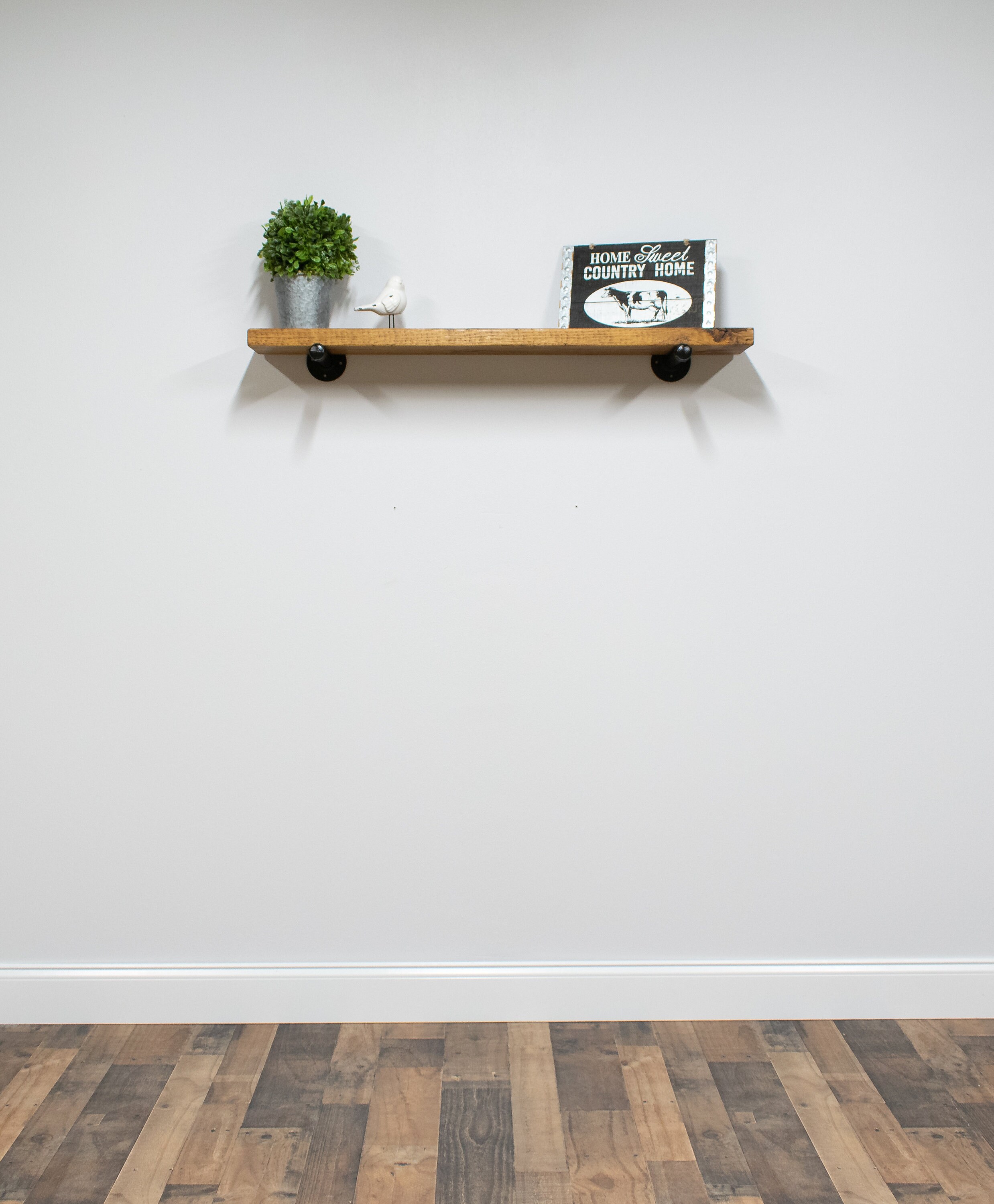 10 Inch Deep Reclaimed Style Floating Shelves on Wall Etsy
