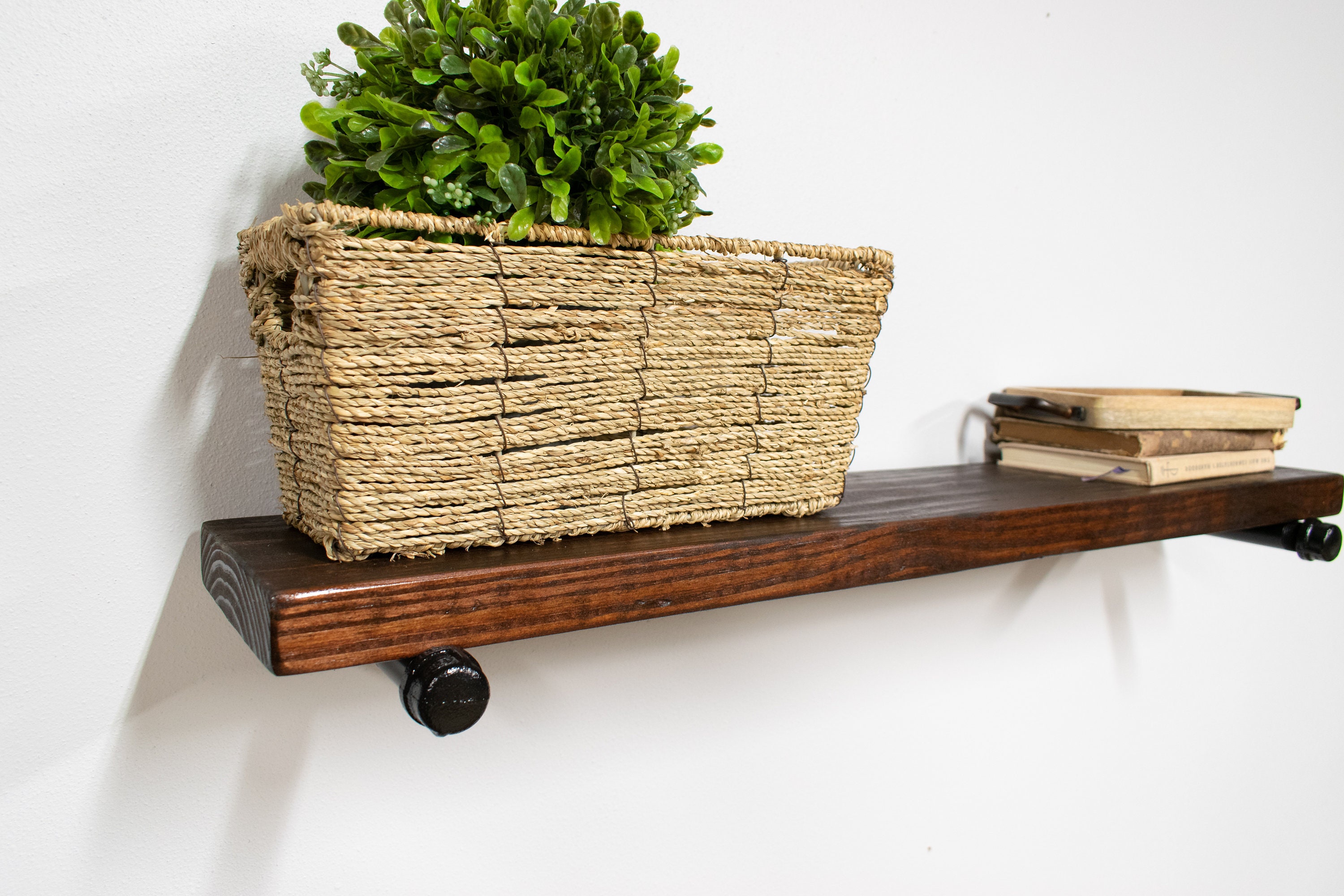 10 Inch Deep Reclaimed Style Floating Shelves on Wall Etsy