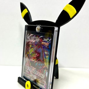 Pokémon TCG Umbreon Trading Card Stand W/Tail PSA CGC Beckett 3D Printed Holder