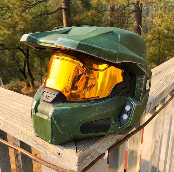 Halo Infinite Master Chief Wearable Helmet Full Size Spartan | Etsy