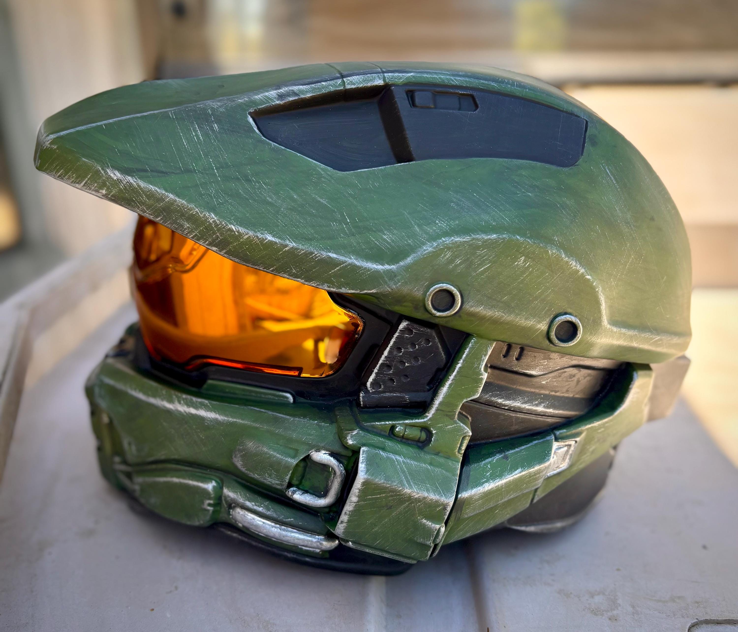 Halo 4/5 マスターチーフ着用可能ヘルメット 大人用サイズ スパルタン