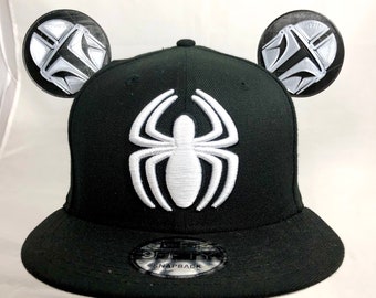 Star Wars THE MANDALORIAN Mickey Ears For Any Hat - 3D Printed 2Pc Accessory Mens Womens Kids