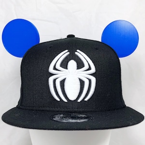 Mickey Ears For Any Hat BLUE -3D Printed Accessory - 2pc Mens Womens Kids