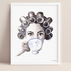 Teacup Art Print From Original Watercolor Painting image 10