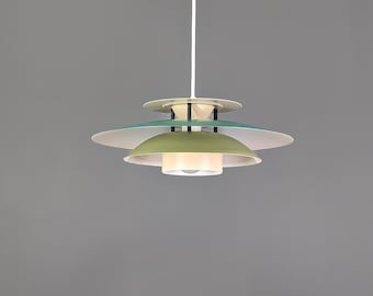 ラテルナ・ダニカ ペンダントランプ、グリーン＆ブルー スカンジナビアデザイン、ミッドセンチュリーモダン