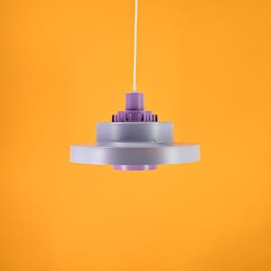 SALE!* Purple Lyskaer lamp, scandinavian design, Danish pendant, mid century modern, Danish design, beautiful lamp.
