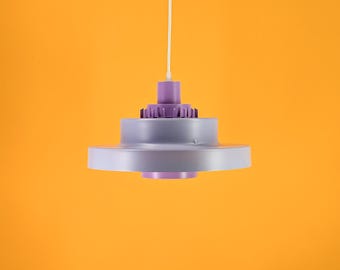 Paarse Lyskaer-hanglamp, Scandinavisch modern design uit het midden van de eeuw