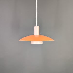 SALE!* Orange lamp, scandinavian design, Horn 732 lamp, Danish pendant, ceiling light lamp, mid century modern, design lighting lamp