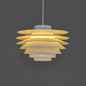 Verona pendant lamp made by Sven Middelboe for Nordisk Solar Compagni, original vintage lamp!
