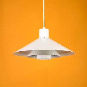 SALE!* Nordisk Solar Trapez lamp, white Danish design lamp, made in Denmark, vintage danish design, modern lamp.