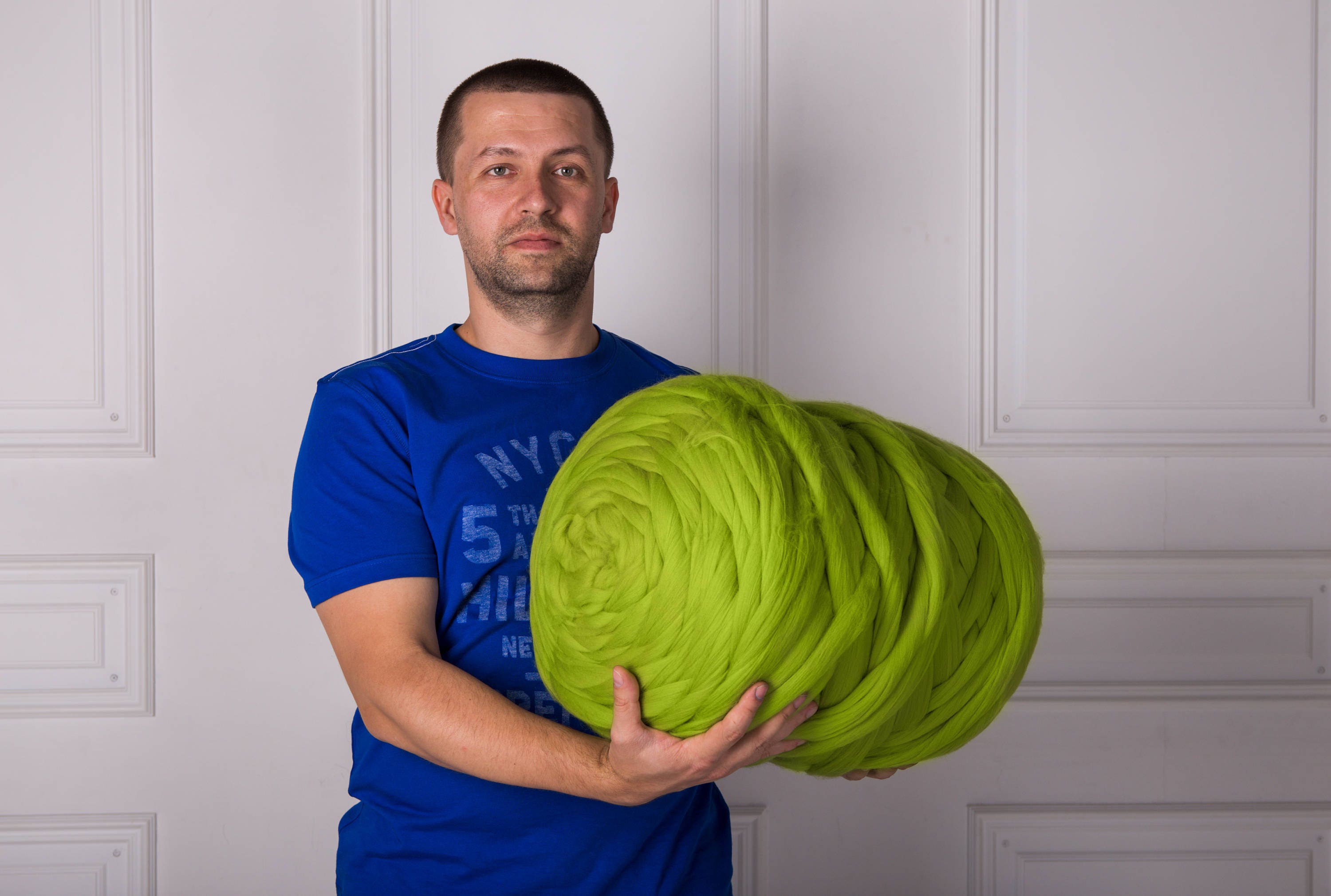 Hilo grueso Tejido gigante Fibra pura Lana gigante Etsy