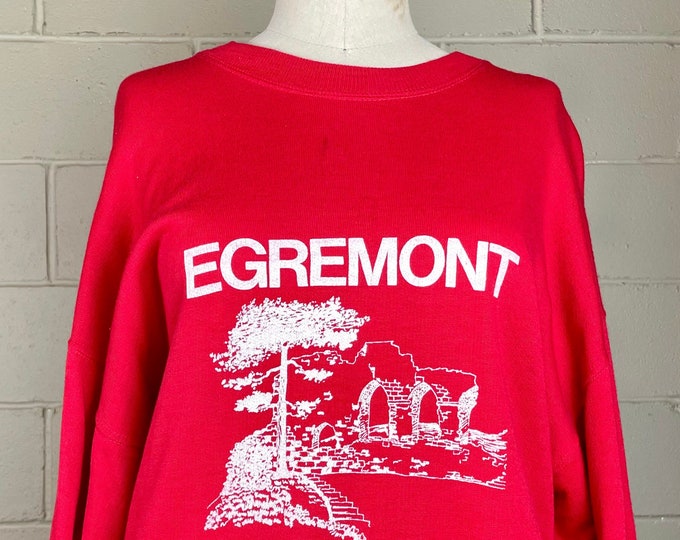 Vintage 1990 Egremont Souvenir Destination Sweatshirt