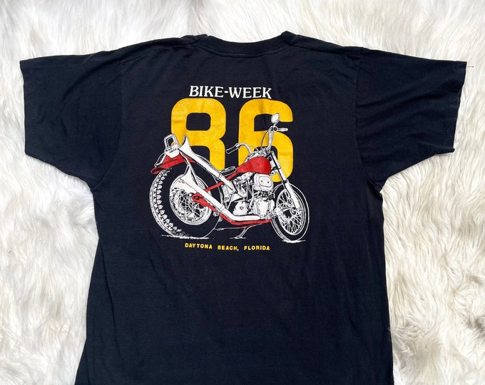 Vintage 1986 Daytona Bike Week Sportster Shirt