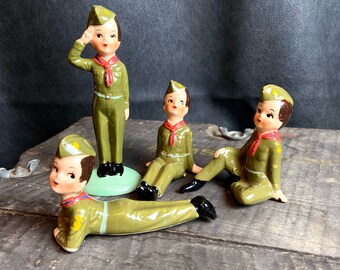 boy scout figurines