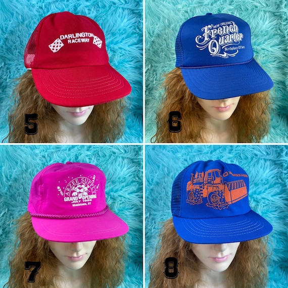 VINTAGE Western American Hat Cap Snapback Adjustable Trucker