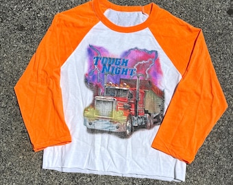 The “Tough Night” Vintage Trucker Graphic Top