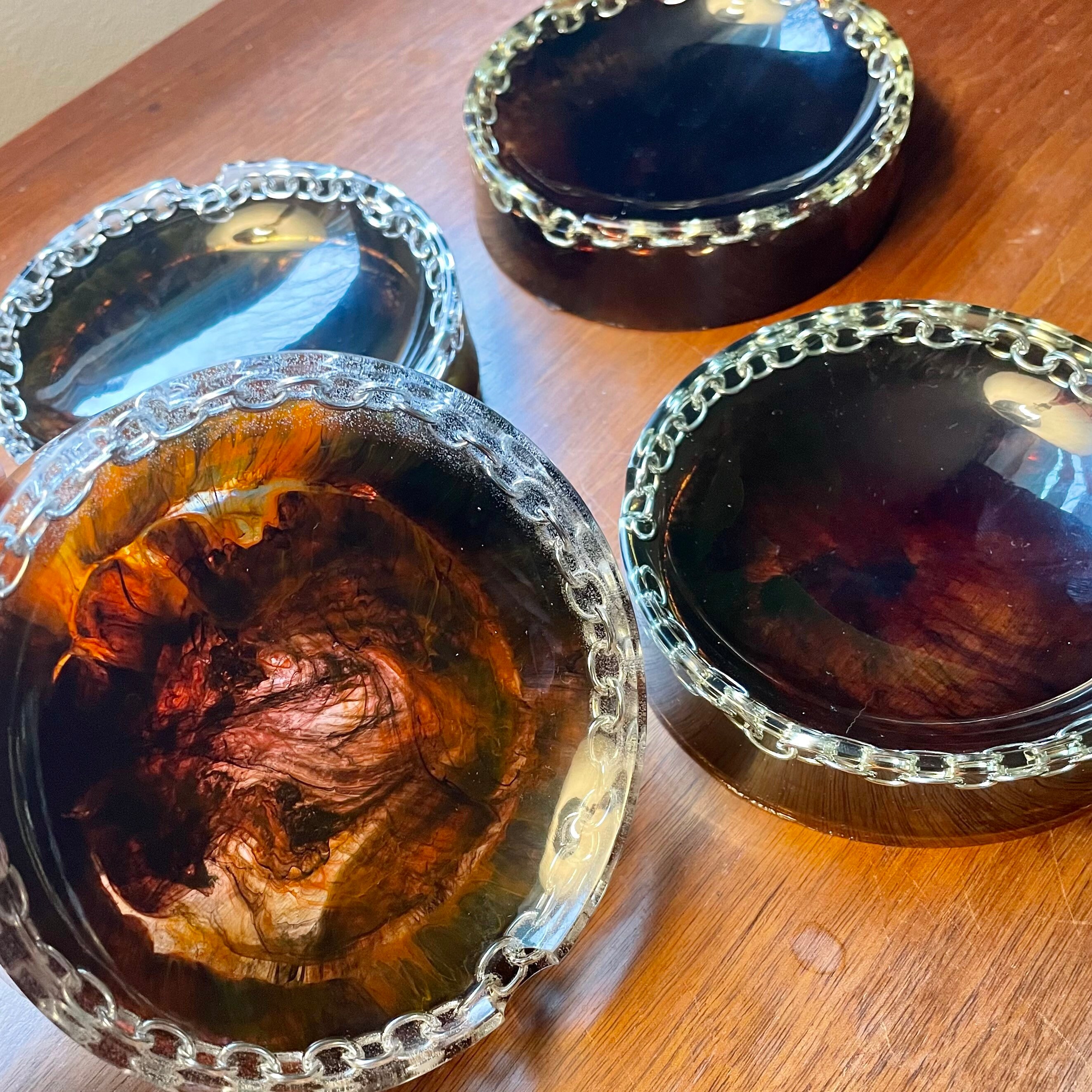 Handmade Psychedelic Ashtrays