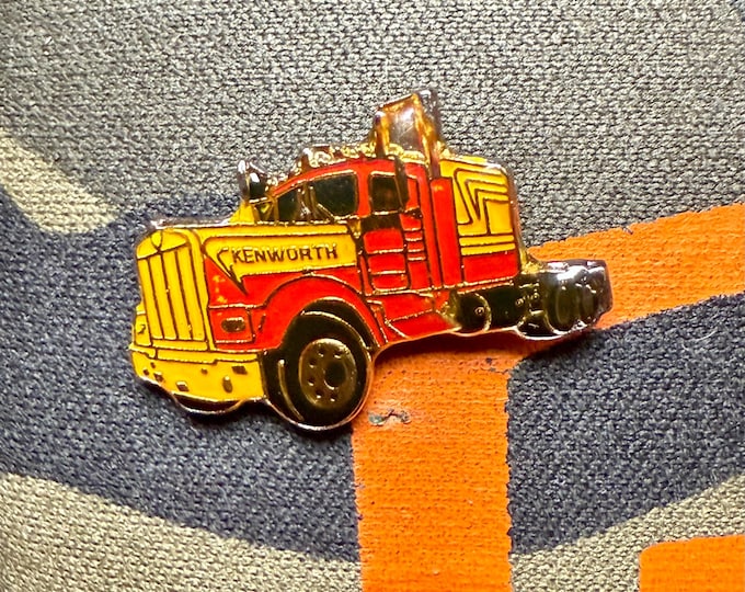 Mother Trucker Vintage 1990 Lapel Pin
