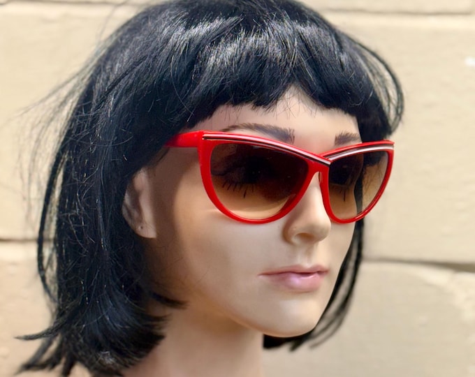Vintage Red Sunglasses