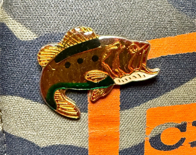 Big Fish Vintage 1990 Lapel Pin