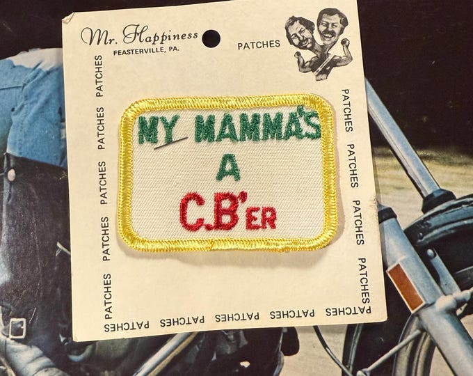 Vintage My Momma’s A CB Trucker Patch