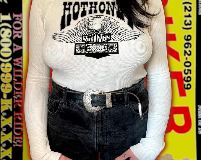 The “Hot Honey Eagle Logo” Raglan Thermal