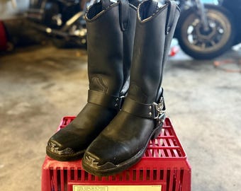 Vintage Dingo Leather Engineer Boots size men’s 10.5