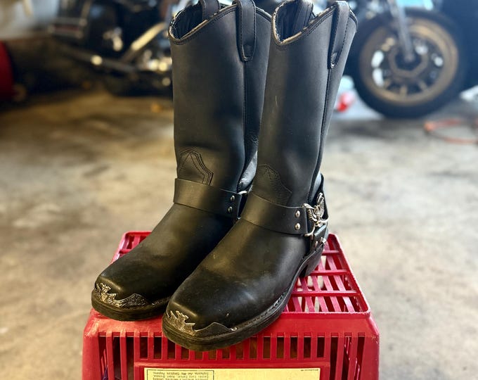 Vintage Dingo Leather Engineer Boots size men’s 10.5