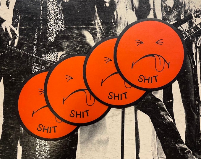 Single Sticker - Shit Face Vintage Inspired