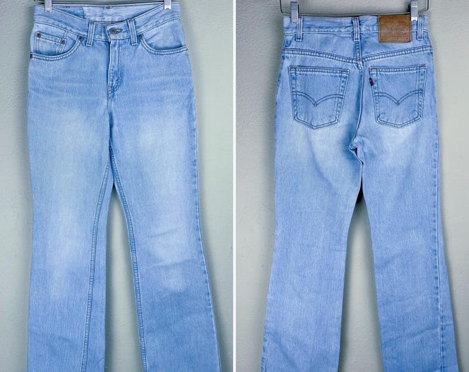 Vintage 1990 Y2K Levi's 517 Lowrise Jeans Hips 28"