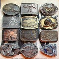 Vintage Belt Buckles 1970 1980 1990