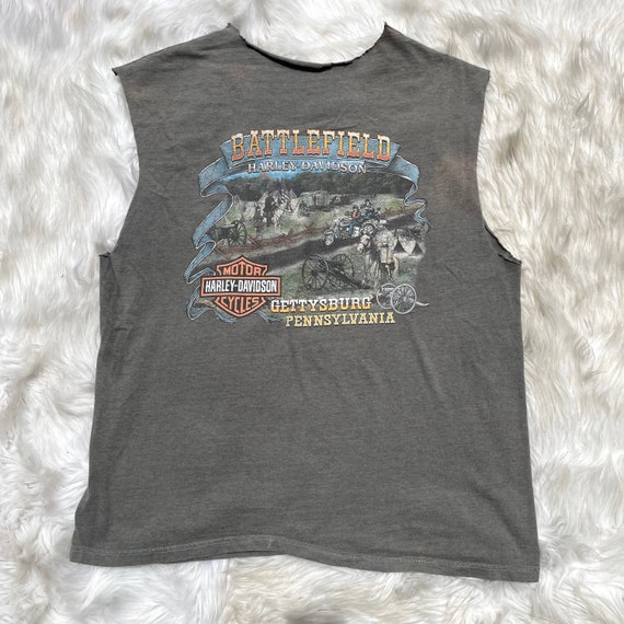 Vintage 1990 2000 Harley Davidson Gettysburg Musc… - image 1