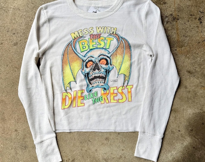The “Mess With The Best” Vintage Graphic Top