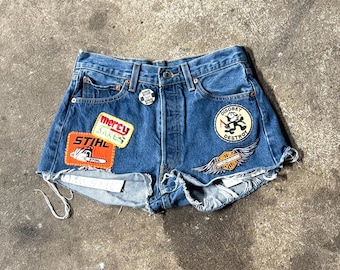 Vintage Levi’s 501xx Denim Shorts 27” Waist