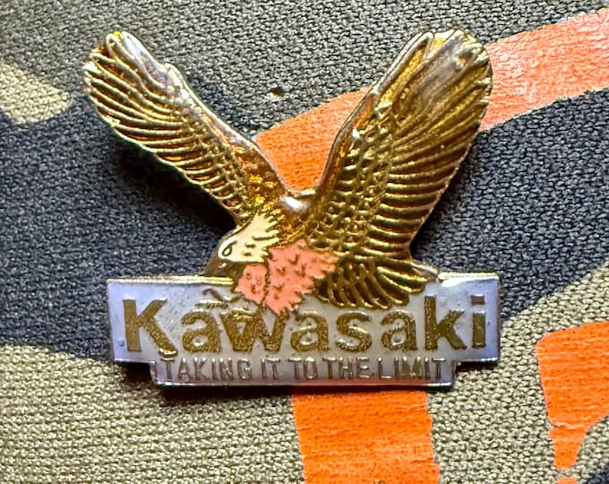Taking It To The Limit Kawa Vintage 1990 Lapel Pin