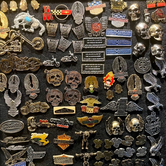 Mix of Vintage and Deadstock Jacket Pins