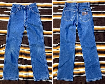 Kids’ Vintage 1970 Wrangler Blue Denim size 10